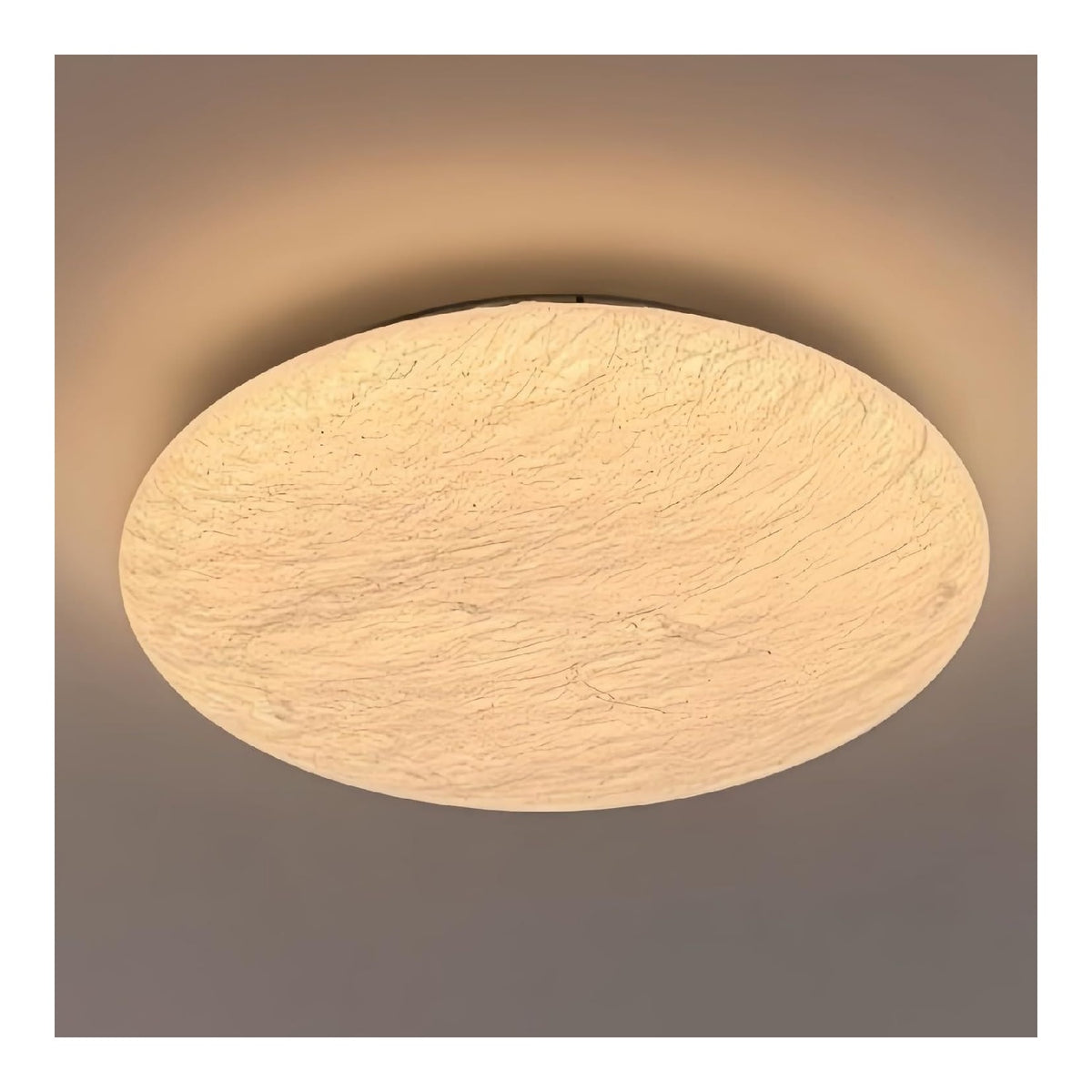 Eclairage Blanc et Ambre contemporain en version plafonnier 36W