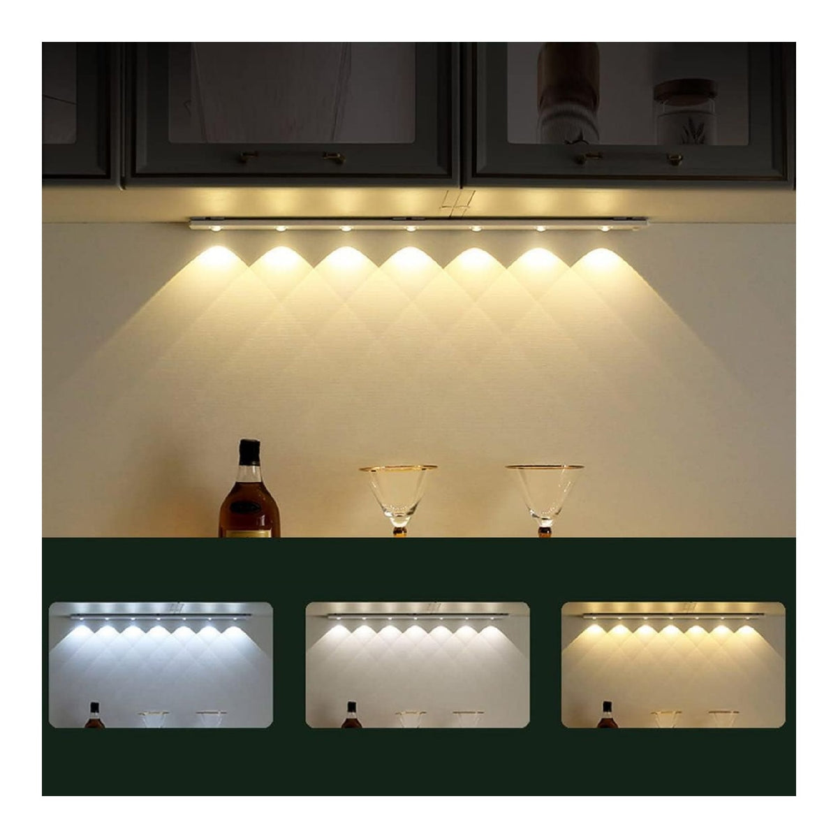 Eclairage Noir et Blanc contemporain en version luminaire 3000K GN-2135