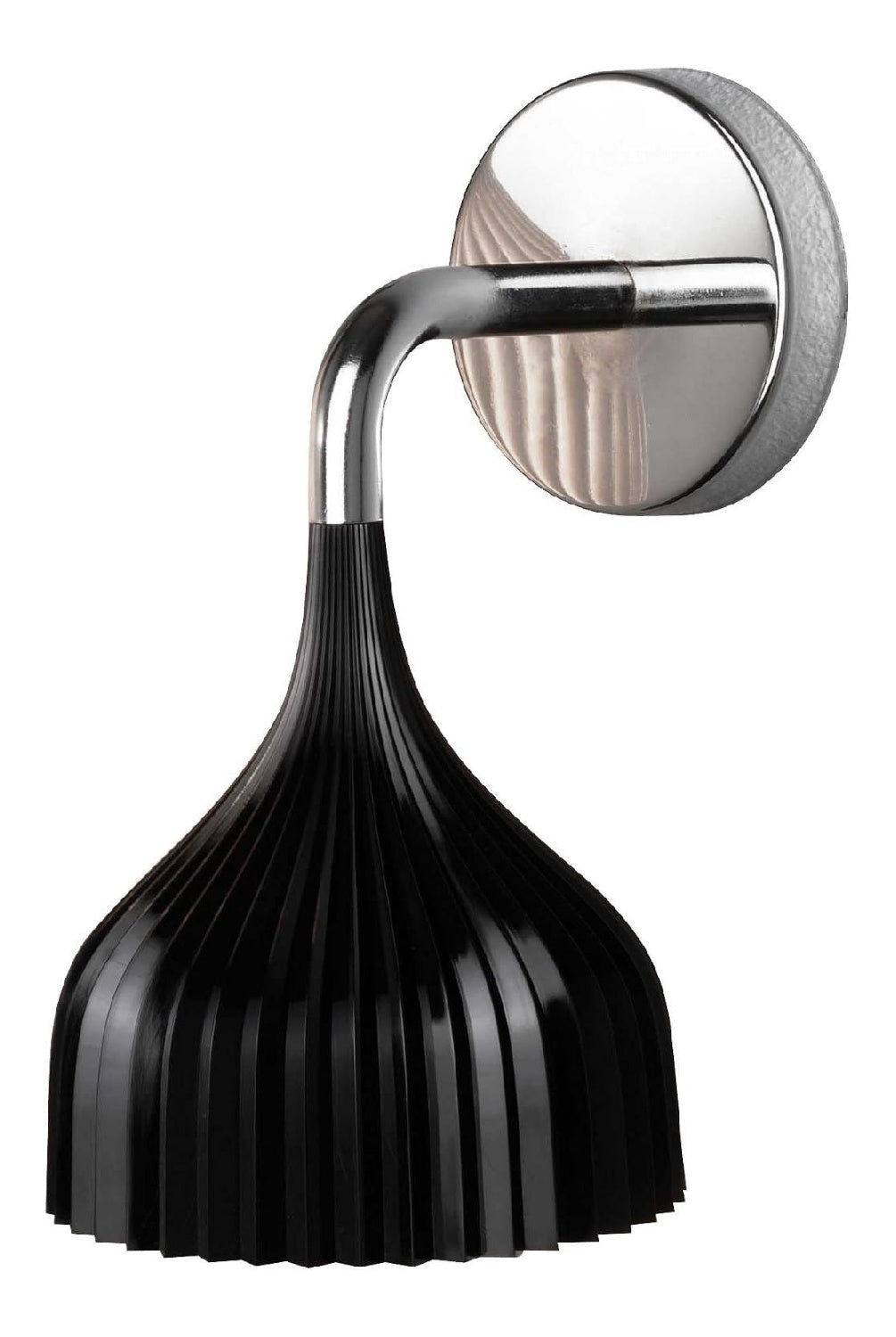 Applique murale Noir et Rose aux lignes epurees avec eclairage confortable 5W IP20 E14