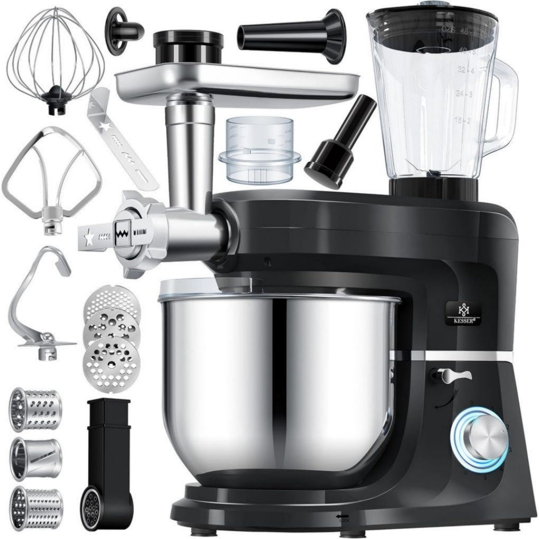 Kesser Robot multifonction 1.5 L 500 W Noir Compatible lave-vaisselle