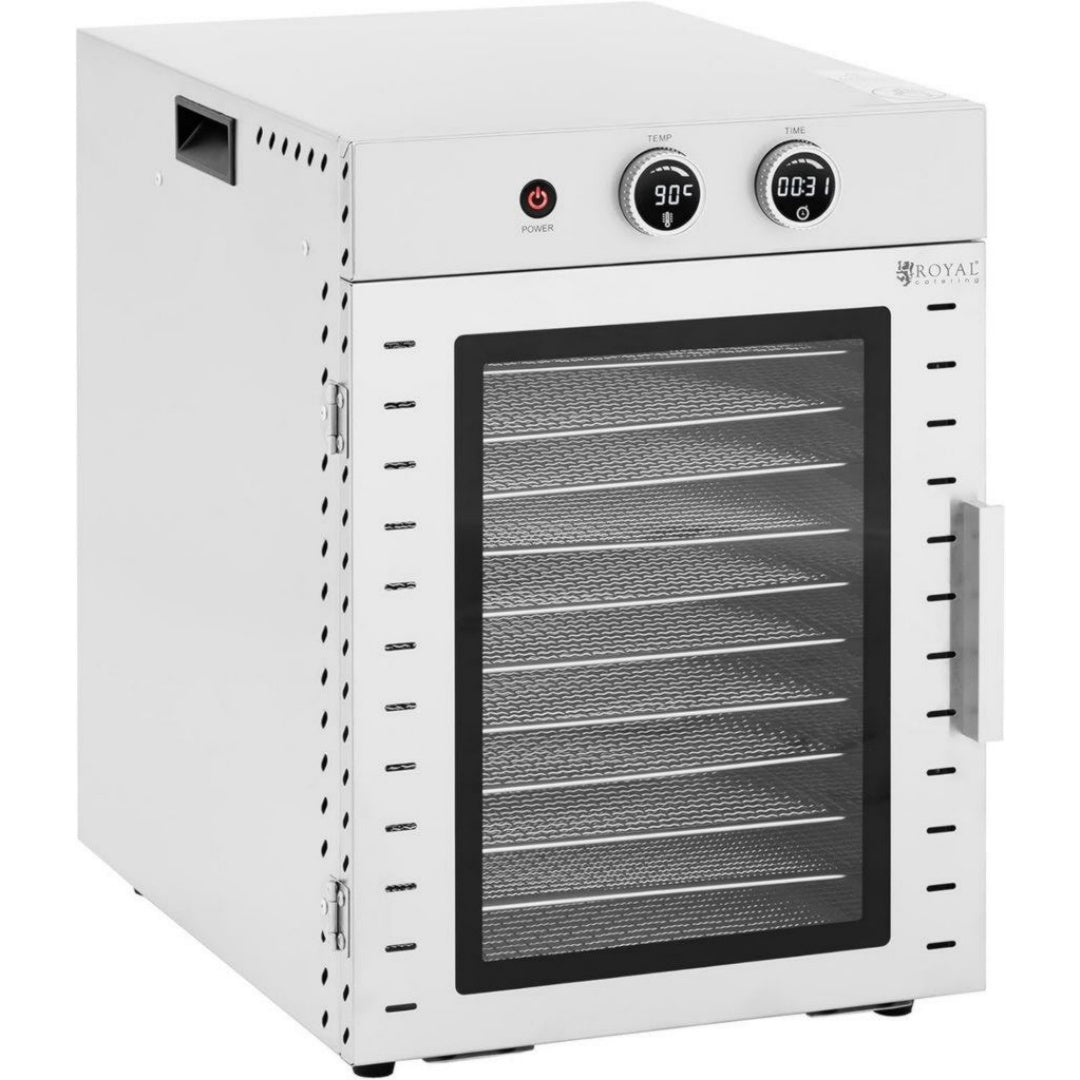 Royal Catering Deshydrateur alimentaire 40 L 1000 W Acier inoxydable Reglable