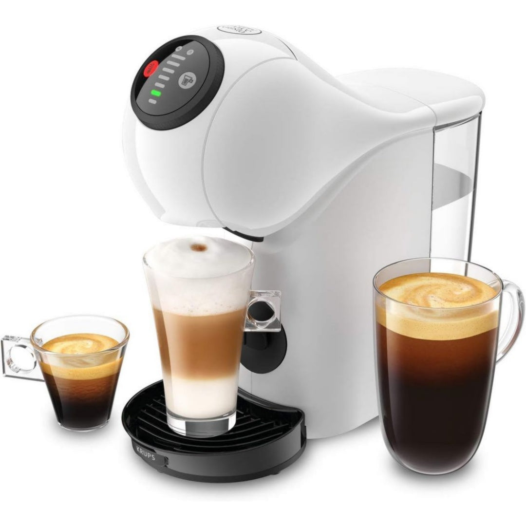 Nescafe Dolce Gusto Cafetiere a capsules 0.8 L Blanc Econome en energie Compact