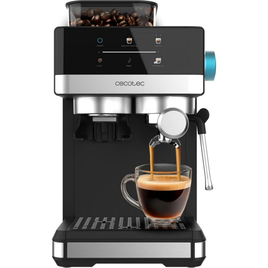 Cecotec Machine a cafe 1.7 L 1350 W Creme Reglable Pieces amovibles