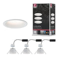 Luminaire Blanc et Rouge a silhouette graphique de type spot de plafond IP44 2700 K