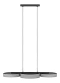 Solution lumineuse Blanc et Gris au dessin sobre en format lustre 5 W