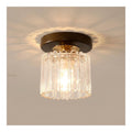 Plafonnier decoratif Cuivre et Transparent avec diffusion lumineuse harmonieuse E27