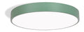 Solution lumineuse Blanc et Ambre au dessin sobre en format plafonnier H3-3324
