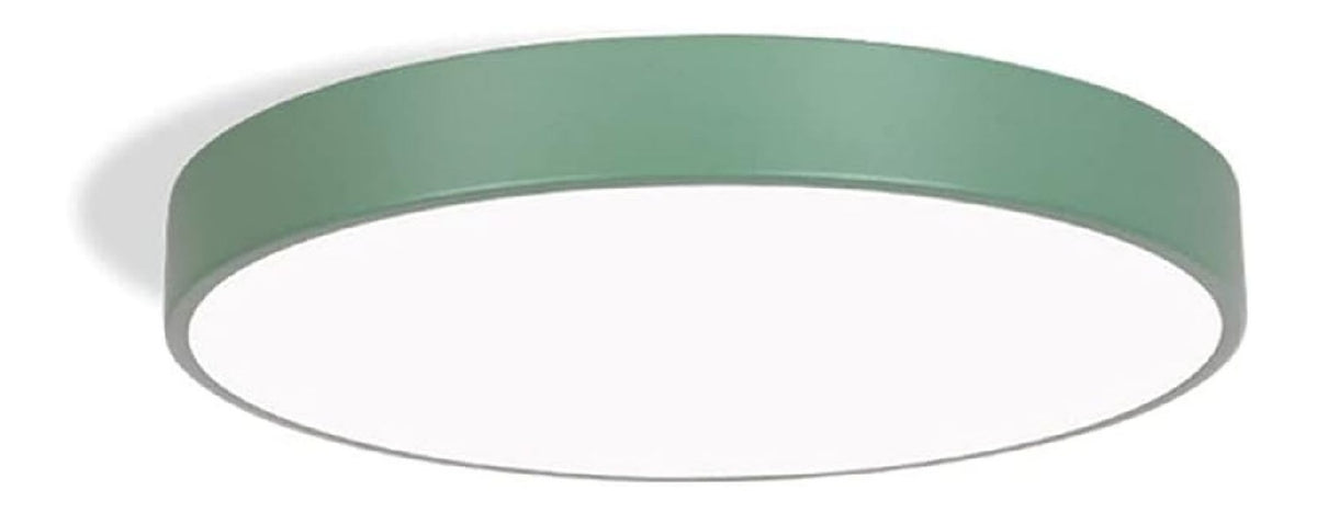 Solution lumineuse Blanc et Ambre au dessin sobre en format plafonnier H3-3324