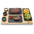 Beefstone Pierres a griller Noir Acier inoxydable