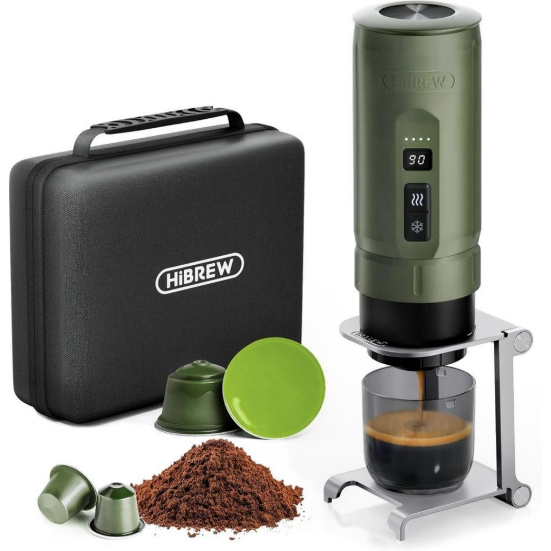 Hibrew Cafetiere a capsules 100 mL Acier inoxydable Portable