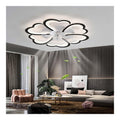 Solution lumineuse Noir et Blanc au dessin sobre en format plafonnier 24W 3000K