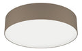 Luminaire Blanc et Ambre a silhouette graphique de type plafonnier 35 W