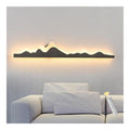 Applique murale Noir et Ambre au style moderne avec conception fonctionnelle 24W 3000K