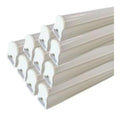 Solution lumineuse Blanc et Rouge au dessin sobre en format luminaire 18W 4000K