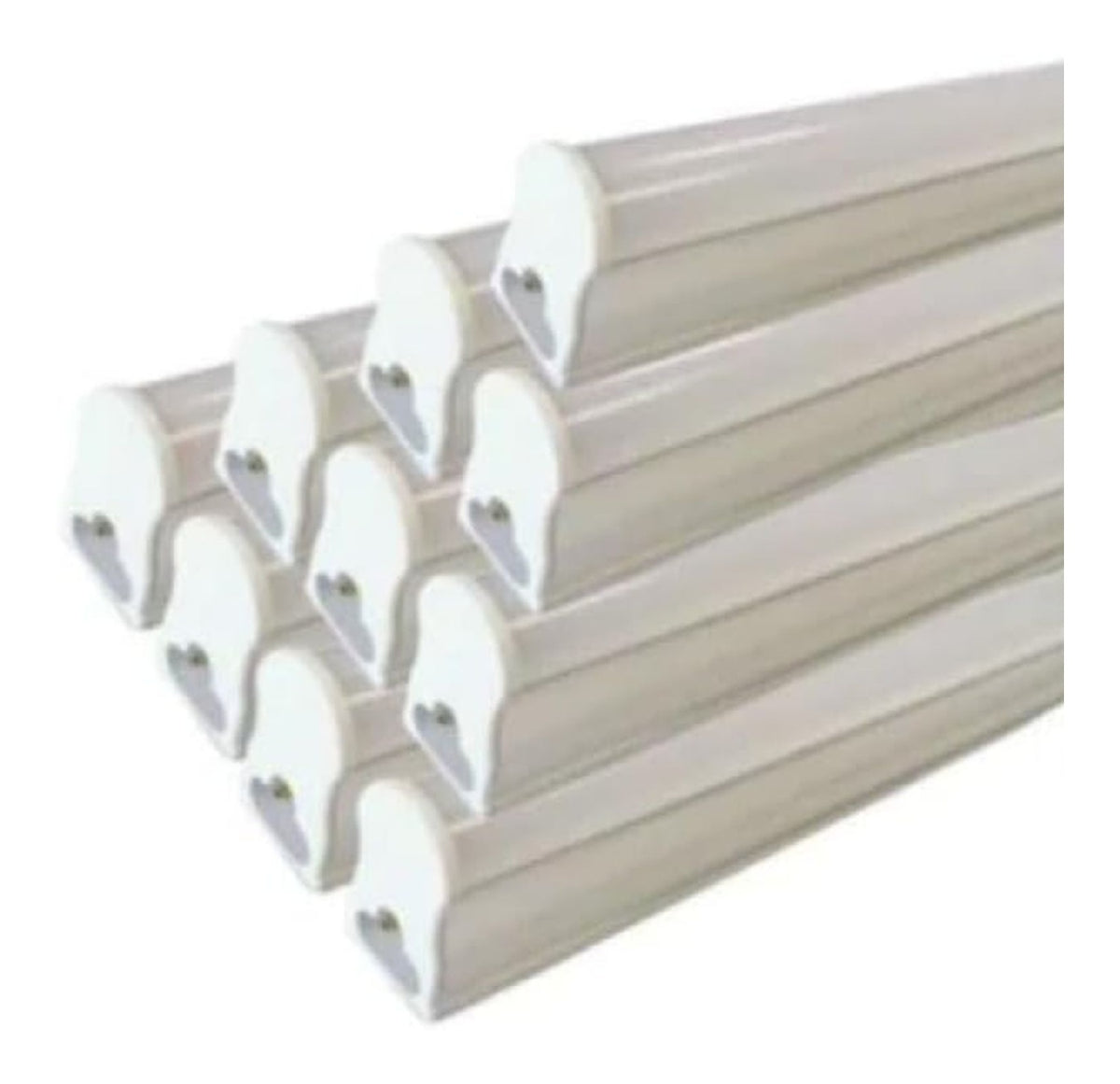 Solution lumineuse Blanc et Rouge au dessin sobre en format luminaire 18W 4000K