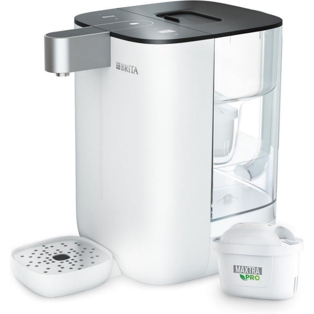 Brita Distributeur d'eau chaude 4 L Noir Reglable Filtre integre