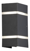 Applique murale Noir aux lignes epurees avec eclairage confortable CP-7676