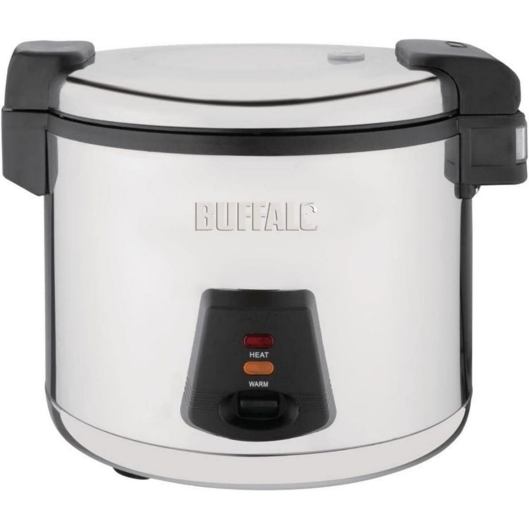 Buffalo Cuiseur a riz 6 L Blanc Revetement antiadhesif Econome en energie