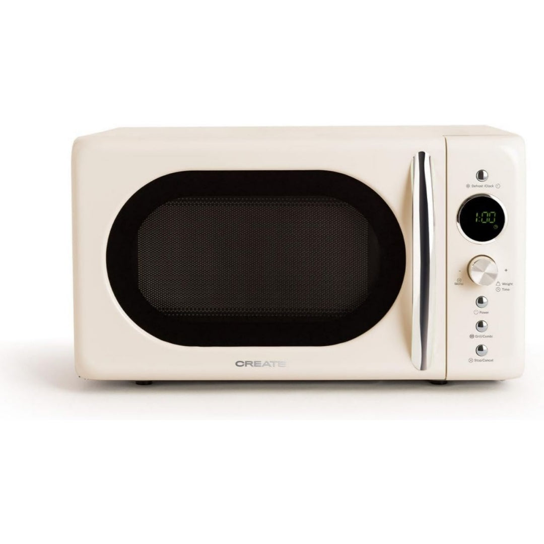 Create Gril electrique 20 L 900 W Blanc Programmable