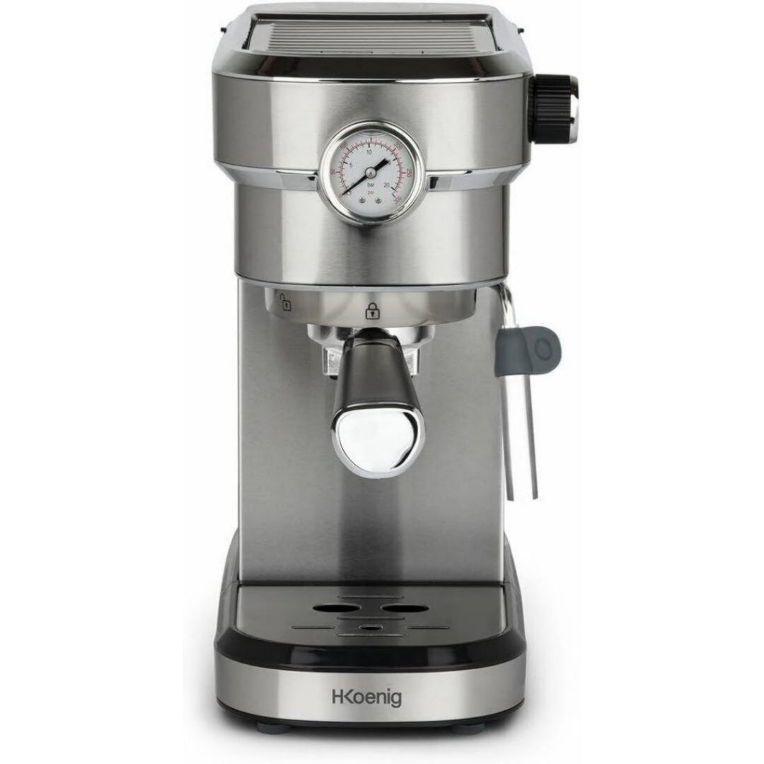 H.Koenig Machine a cafe automatique 1.1 L 1350 W Acier inoxydable