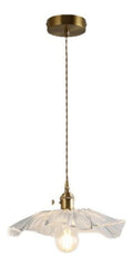 Suspension decoratif Ambre et Rouge avec diffusion lumineuse harmonieuse E27 9W-9327