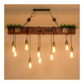 Eclairage Ambre et Marron contemporain en version suspension E27