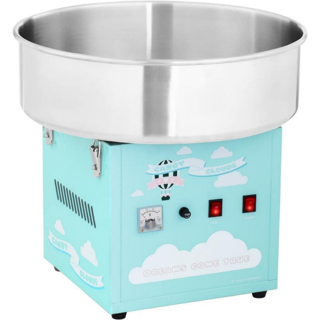 Royal Catering Machines a barbe a papa 1200 W Acier inoxydable