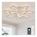 Lustre decoratif Blanc et Ambre avec diffusion lumineuse harmonieuse 60 W 3000K