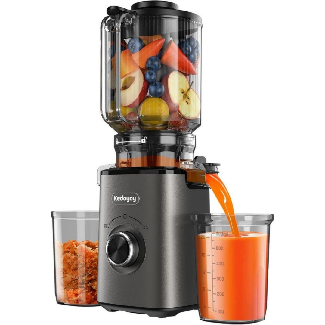 Kedoyoy Extracteur de jus 1.8 L Vert Chaleur tournante
