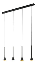 Eclairage Noir et Blanc contemporain en version suspension GU10
