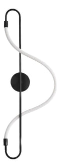 Suspension Noir et Blanc a presence elegante et lumiere agreable DT-5671