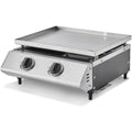 Brasero Plancha 6.3 kW Inox Compact Acier inoxydable