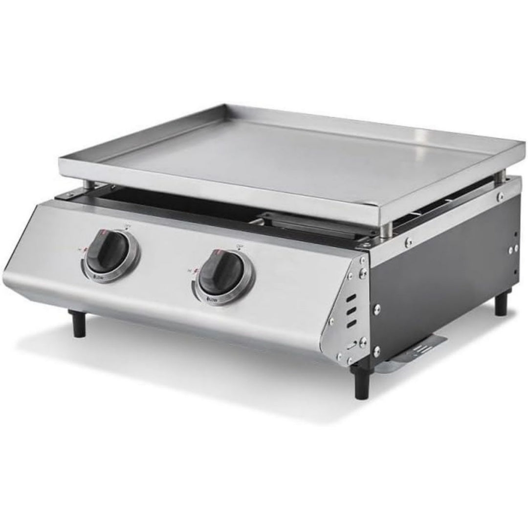 Brasero Plancha 6.3 kW Inox Compact Acier inoxydable