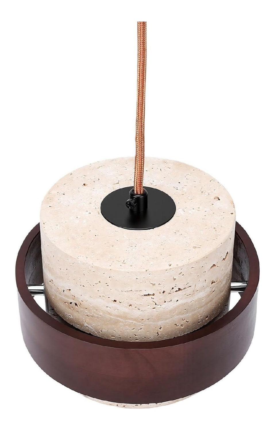 Suspension Ambre et Vert au style moderne avec conception fonctionnelle E27