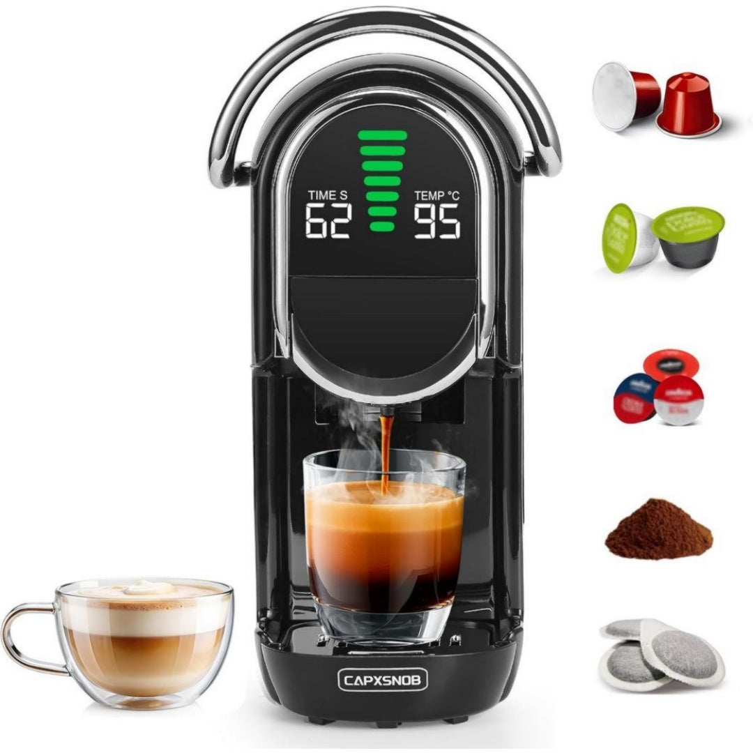 Capxsnob Machine a cafe a dosettes 40 mL 1450 W Mat