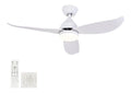 Lustre Blanc et Ambre a presence elegante et lumiere agreable