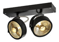 Eclairage Noir et Blanc contemporain en version spot de plafond GU10