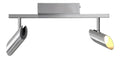 Luminaire Rouge a silhouette graphique de type spot de plafond