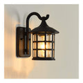 Eclairage Noir et Ambre contemporain en version applique murale E27
