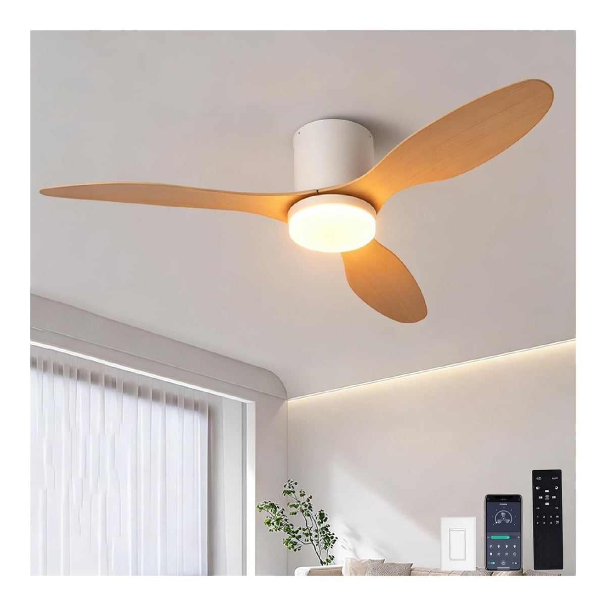 Eclairage Blanc et Ambre contemporain en version luminaire 40W 3000K