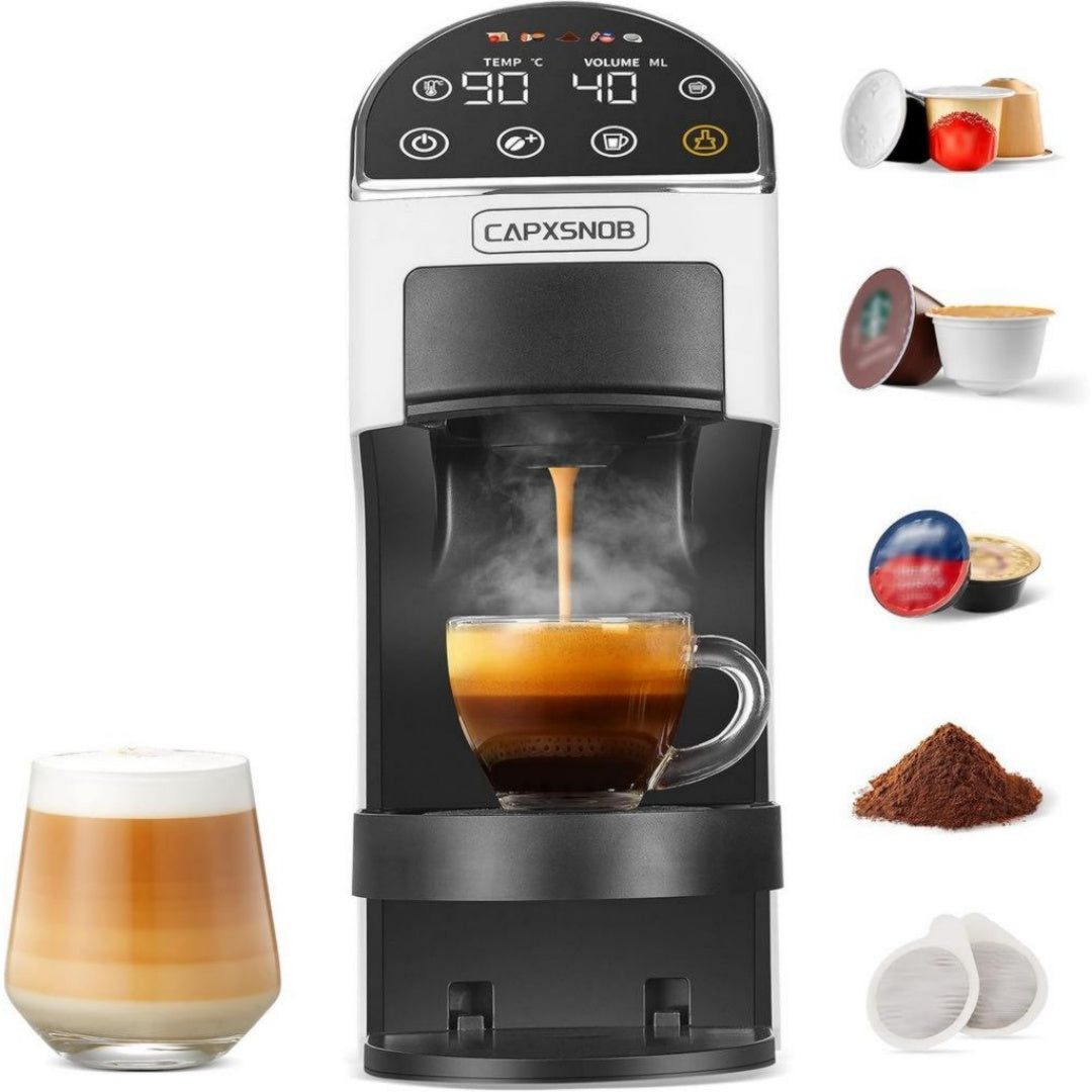 Capxsnob Cafetiere a capsules 1.2 L Vert