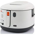 SEB Friteuse electrique 2.1 L 1900 W Blanc Compatible lave-vaisselle Compact