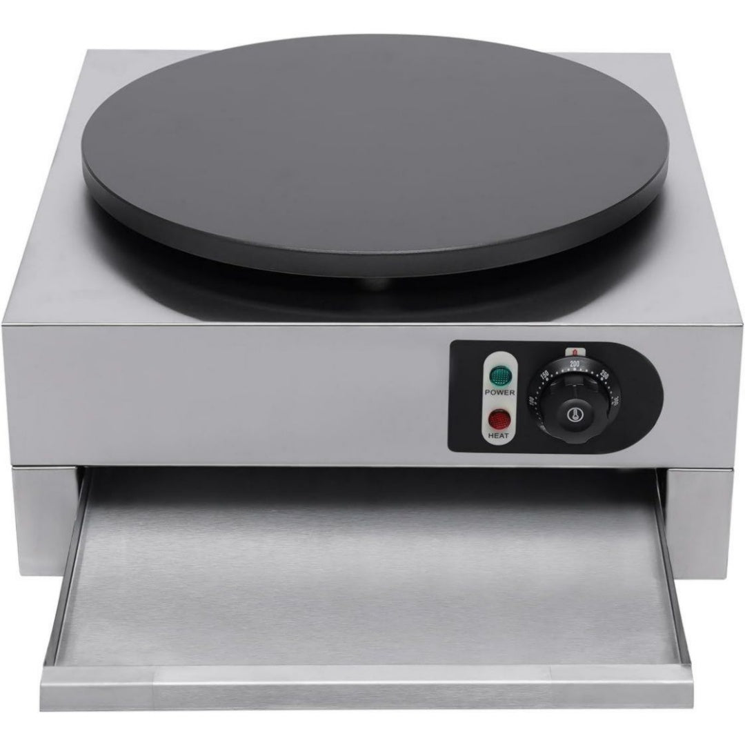 Babeenoo Crepieres 3000 W Mat Revetement antiadhesif Acier inoxydable